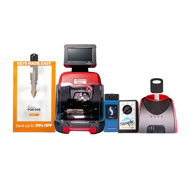 Custom retail key program